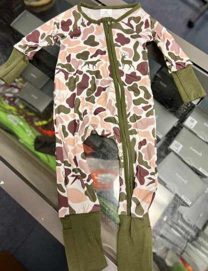 Hunting Camoflauge Baby Zippy