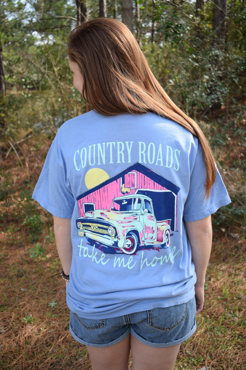 Country Roads, Washed Denim