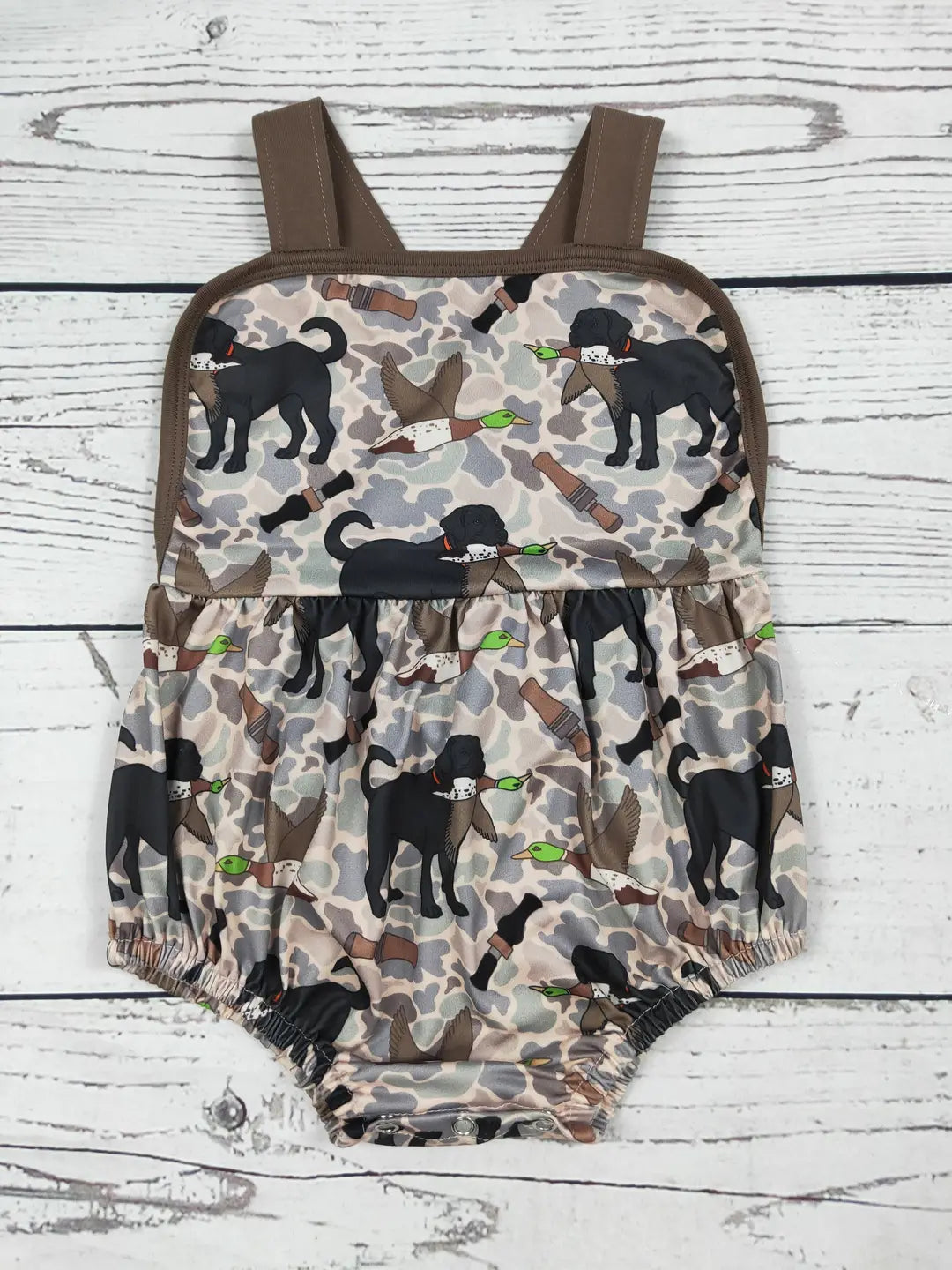 Camouflage Printed Hunting Baby Bubble