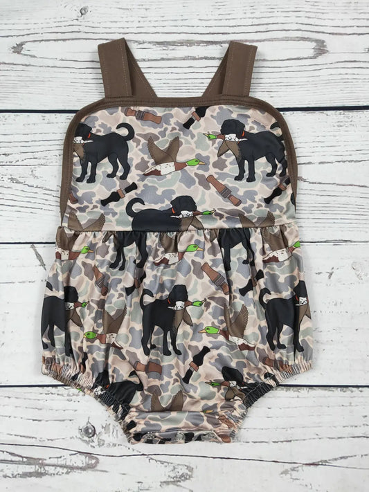 Camouflage Printed Hunting Baby Bubble