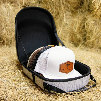 Old South 6 Hat Travel Case, Arctic Camo