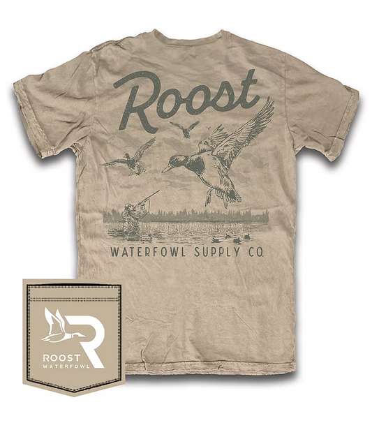 Roost Cupping Ducks (R-RW-226) Short Sleeve