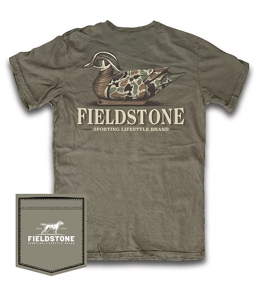 Fieldstone Vintage Camo Decoy Short Sleeve