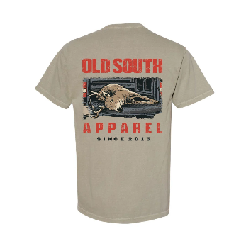 Rack in the Back Short Sleeve, Sandstone