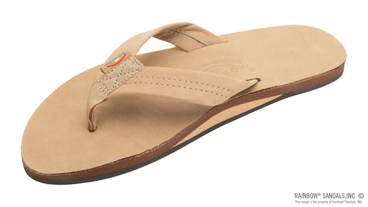 Rainbow Women's Single Layer, 1" Strap, Sierra Brown (301ALTS0-SRBR)
