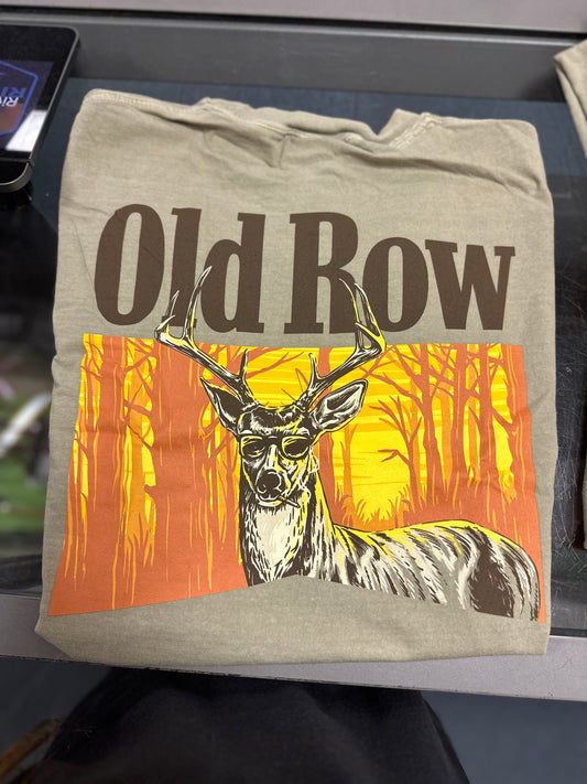 The Smoking Buck Pocket Tee, Khaki