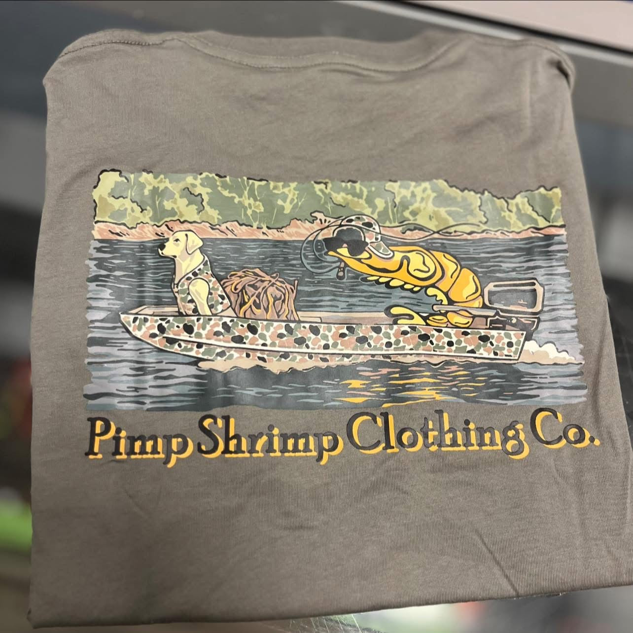 Jon Boat 2.0 Short Sleeve, Charcoal