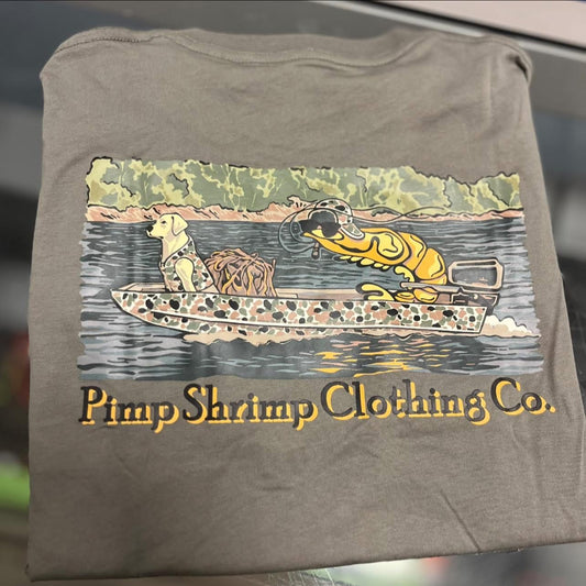 Jon Boat 2.0 Short Sleeve, Charcoal