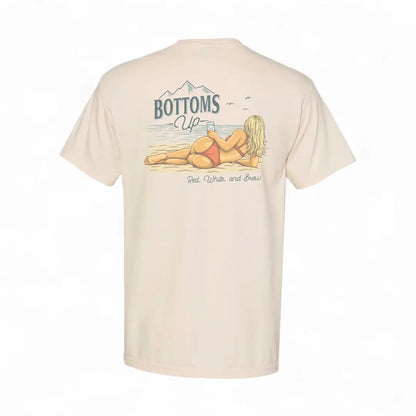 Bottoms Up Short Sleeve, Ivory