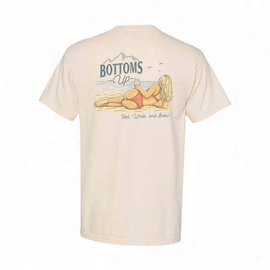 Bottoms Up Short Sleeve, Ivory