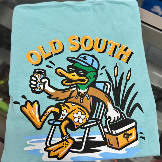 Wobbly Duck Short Sleeve, Chalky Mint