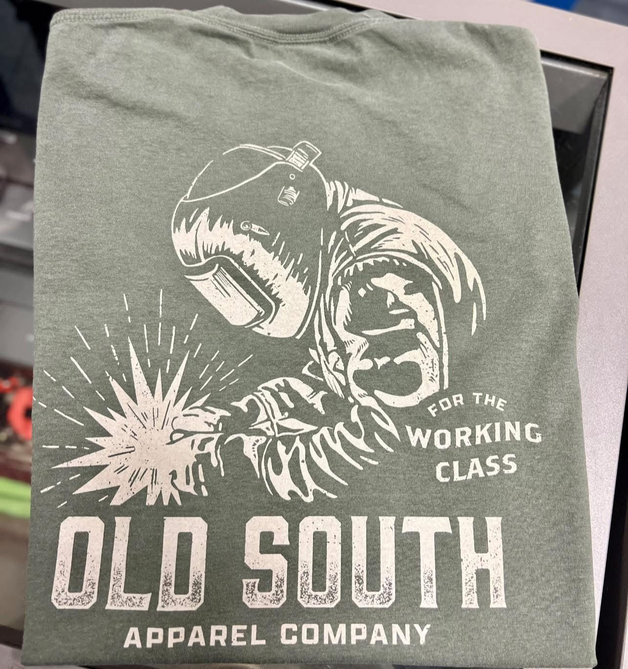 Welder Working Class Short Sleeve, Moss