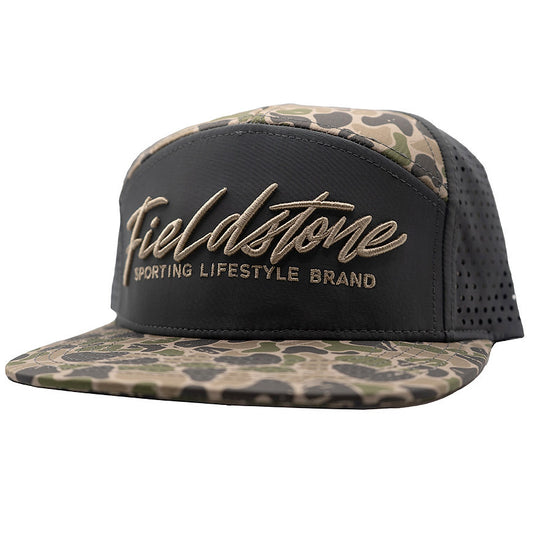 Fieldstone, Grey Backwoods 7 Panel Performance Hat (RH-250)
