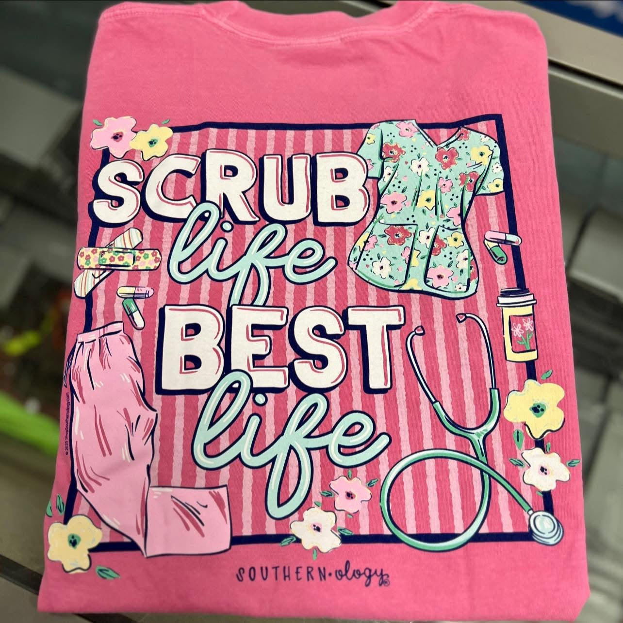 Scrub Life Best Life Short Sleeve