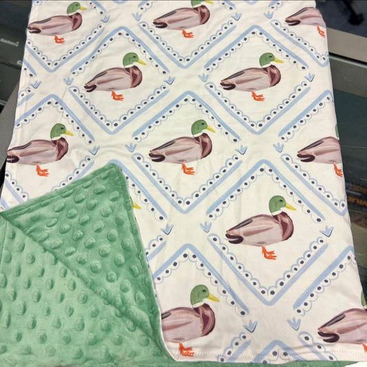 Baby Duck Printed Blanket
