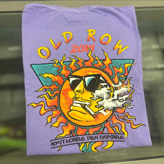 Old Row, The Smokin' Sun Pocket Tee, Violet