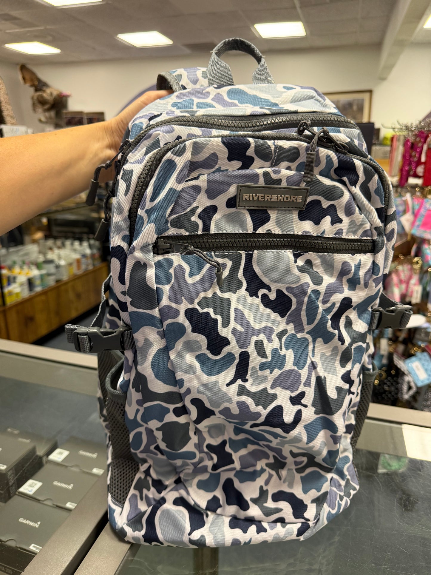 RSO Backpack, Blue Camo