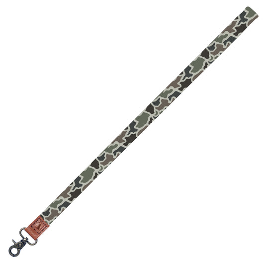 Local Boy Long Lanyard, Dog and Moon Camo