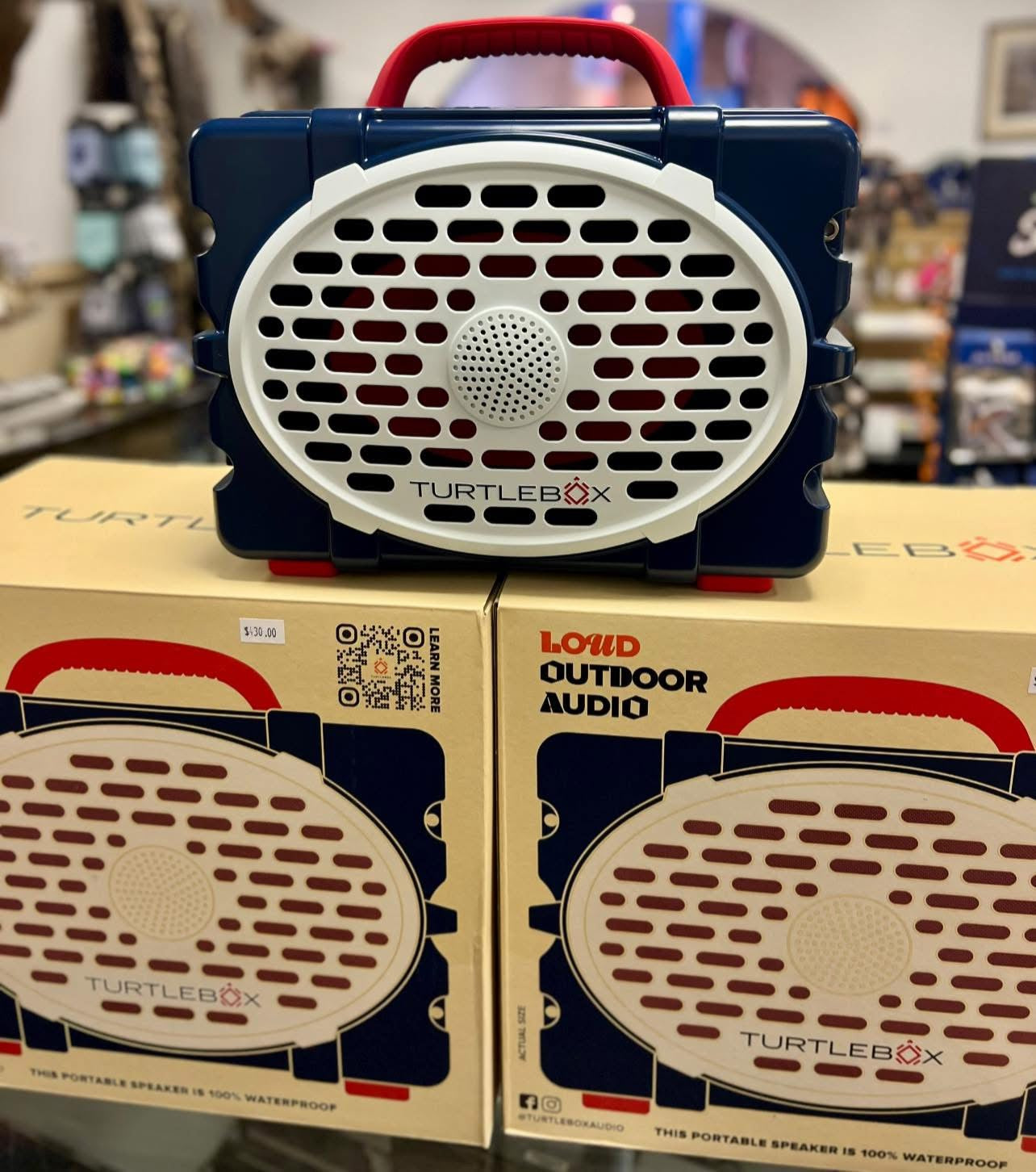 Turtlebox Gen 3 Speaker, Americana Blue