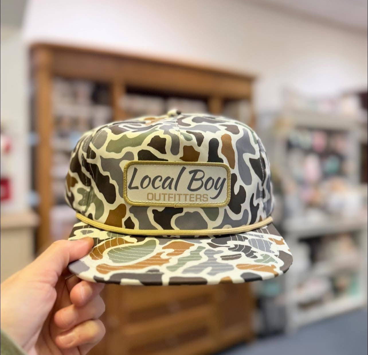 Local Insignia LP Rope Hat, Localflage Bluff