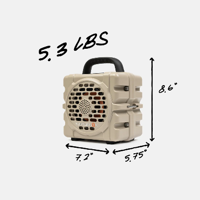 Turtlebox Cub Speaker, Tan