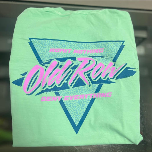 Old Row, Retro Triangle 2.0 Pocket Tee, Island Reef