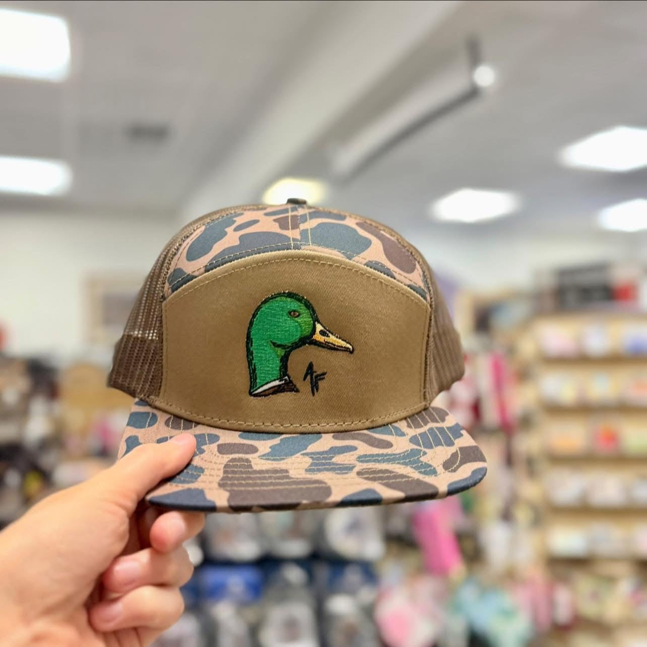 American Fetcher, Mallard Head, Delta Marsh 7 Panel