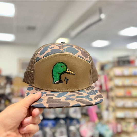 American Fetcher, Mallard Head, Delta Marsh 7 Panel