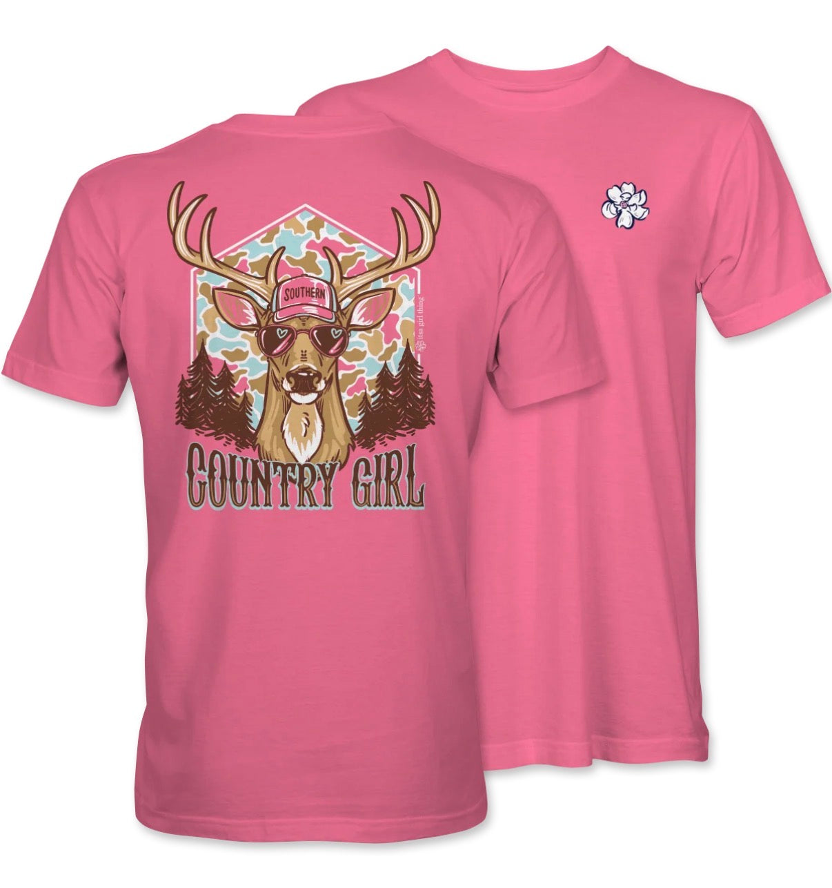 Southern Girl Deer Short Sleeve