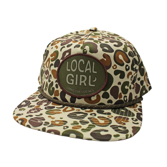 Local Girl LG Lunar Patch LP Rope Hat