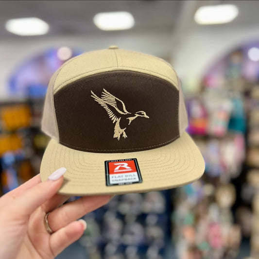 Mallard 7 Panel Trucker Hat, FTF0001