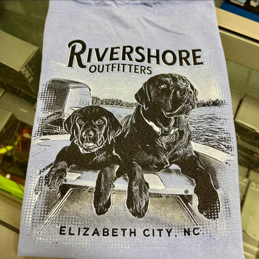 RSO Drake & Timber Short Sleeve, Washed Denim