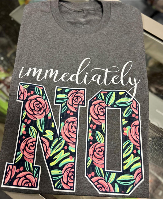 Immediately No Short Sleeve