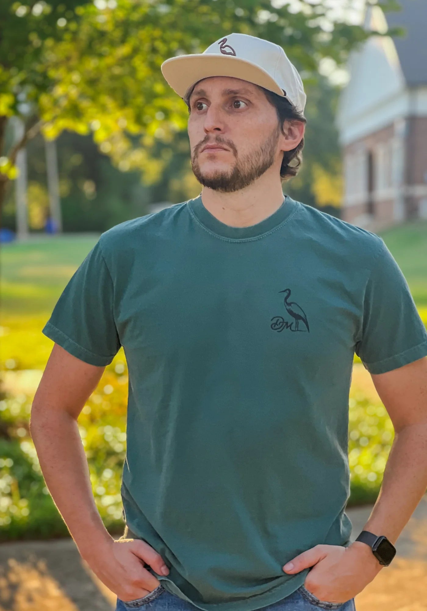 Marshall On Da Box Short Sleeve, Blue Spruce