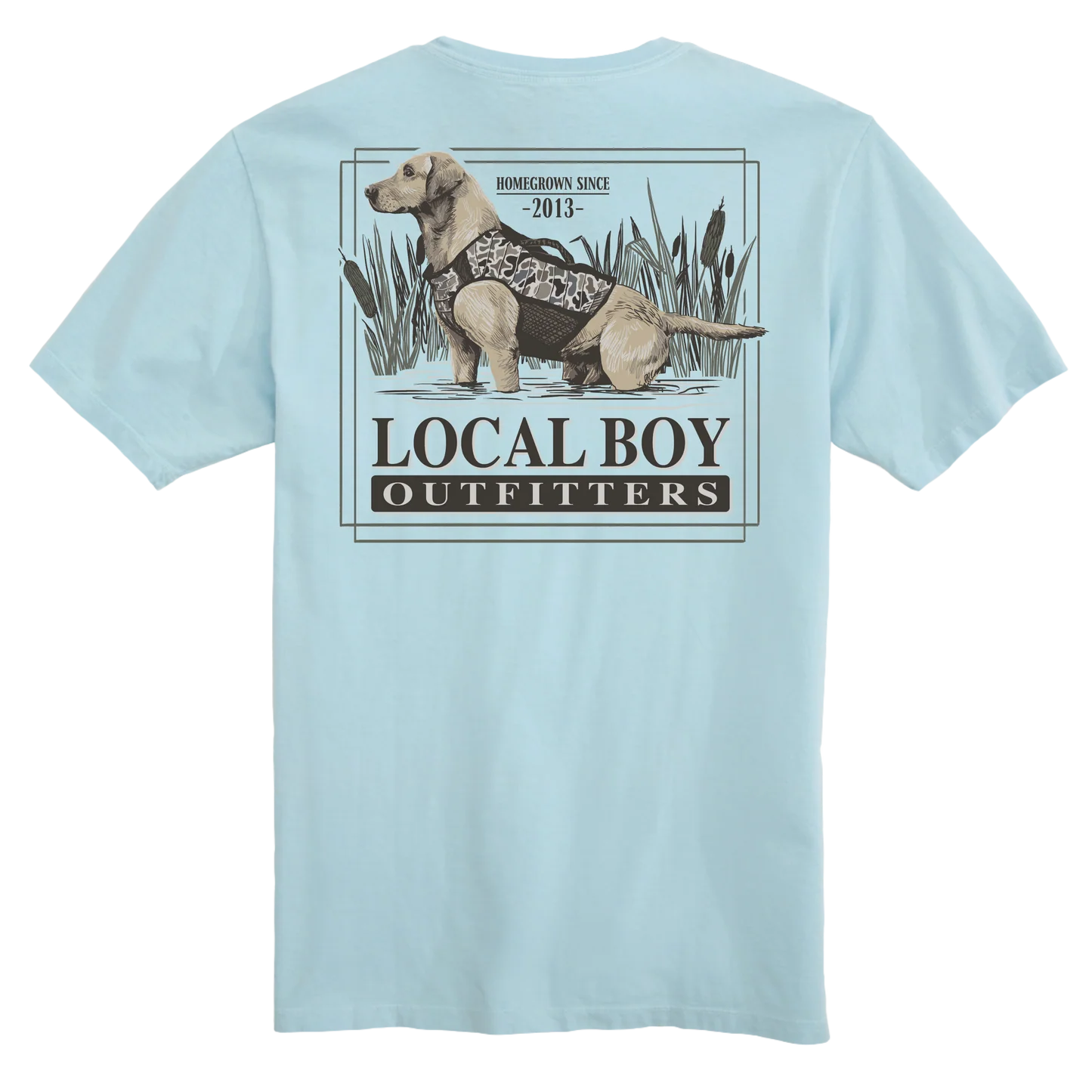 Toddler Marsh Hunt SS Tee, CBY White