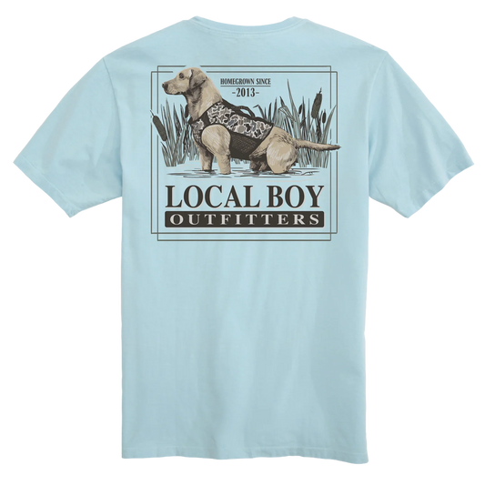 Toddler Marsh Hunt SS Tee, CBY White