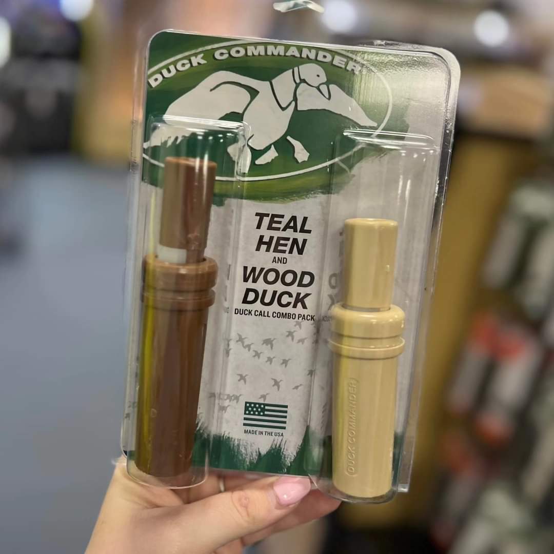 Teal/Wood Duck Duck Call Combo Pack