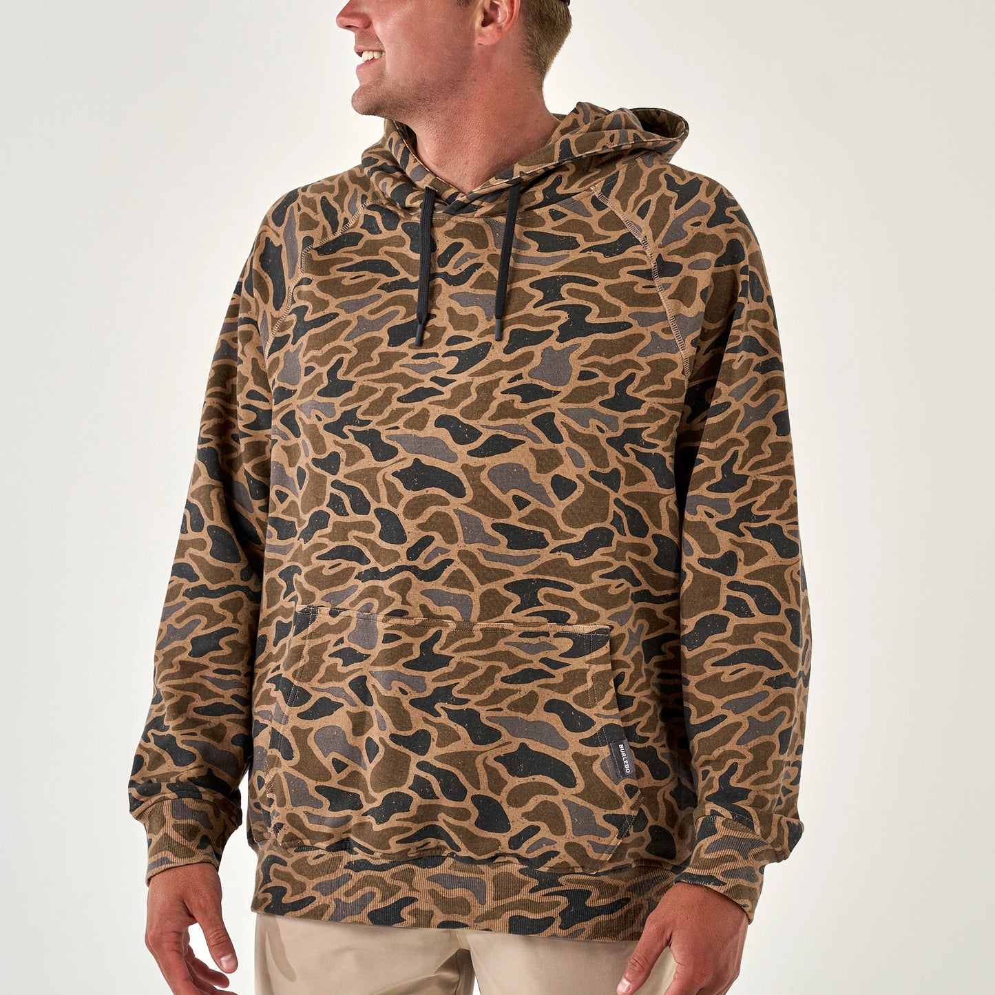 Burlebo Fleece Hoodie, Gauge Camo