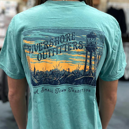 RSO Small Town Tradition Short Sleeve, Seafoam