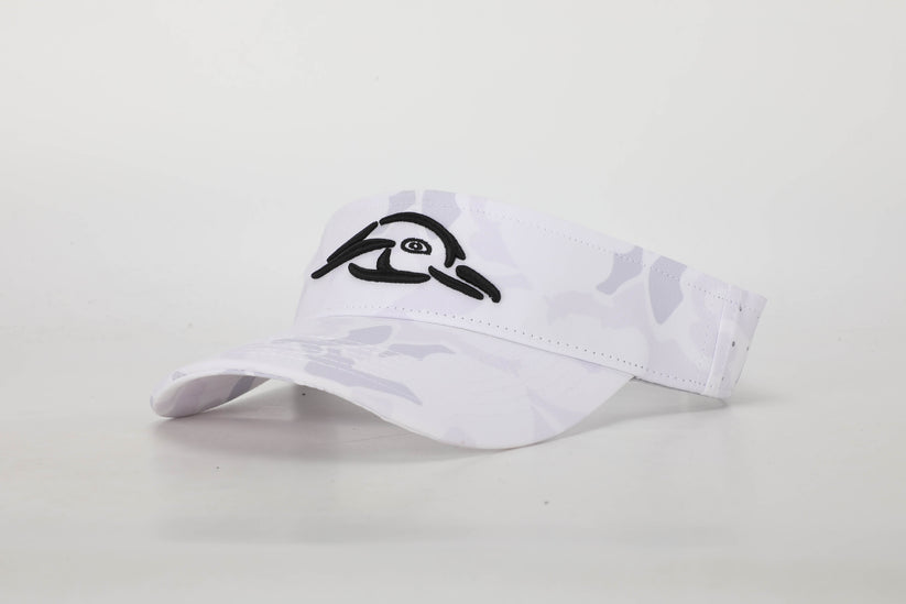 AFW Visor, Arctic Camo w/ Puff Logo