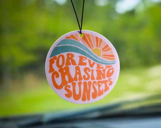 Chasing Sunsets Air Freshener