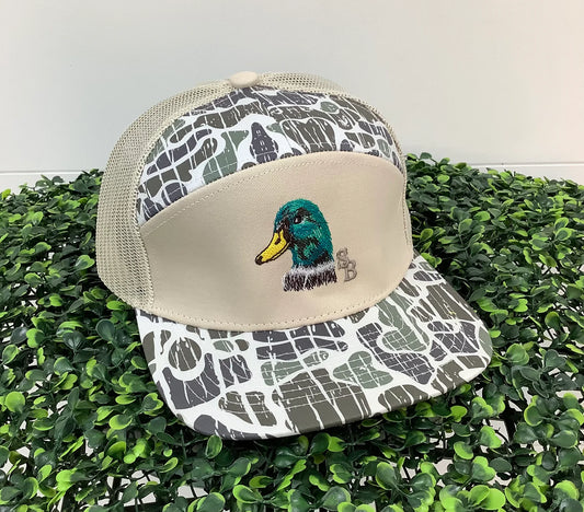 SBG Head 7 Panel Cap, Foggy Marsh
