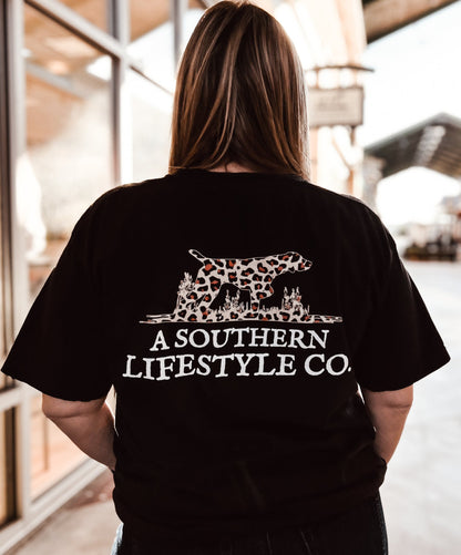 A Southern Lifestyle Leopard Logo (Black)