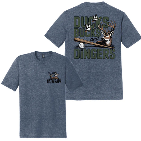 Duck Bucks Dingers Short Sleeve, Navy