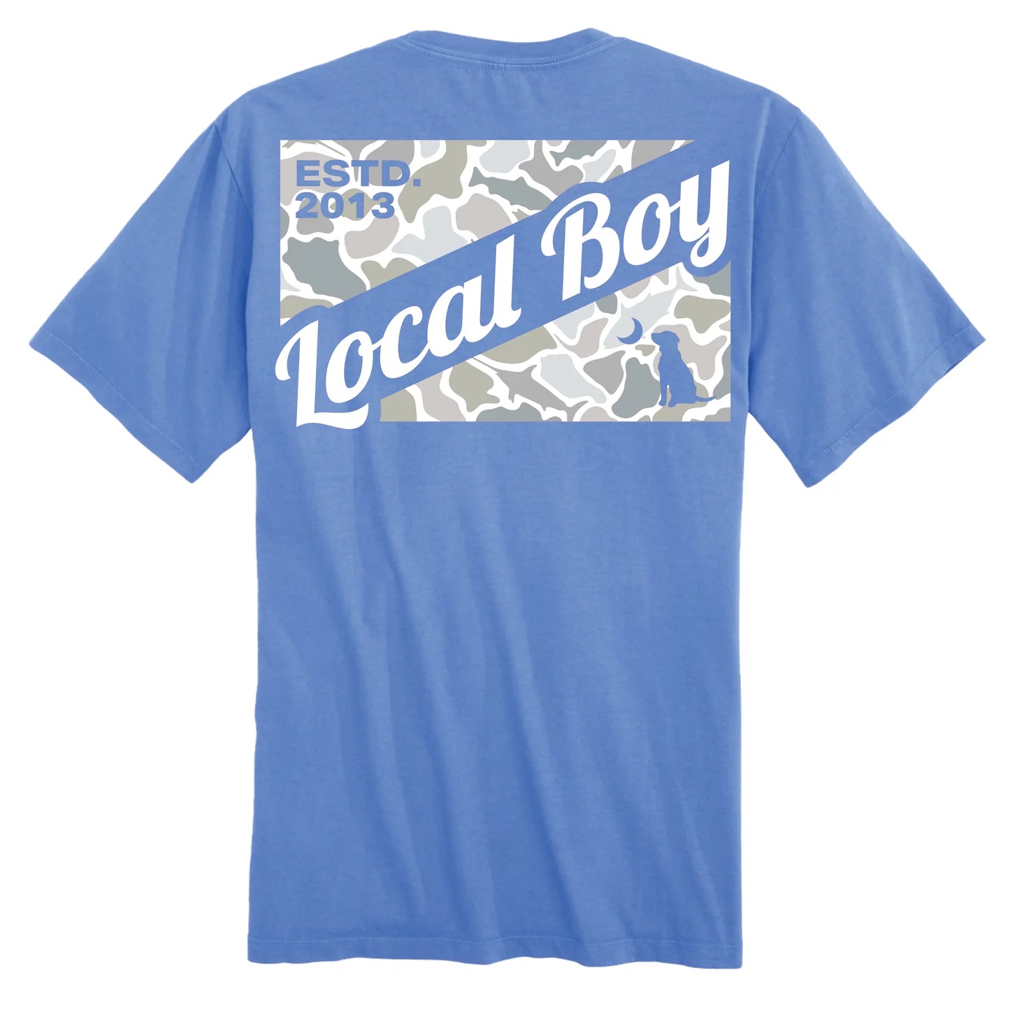 Camo Flag Saltwater Short Sleeve Tee