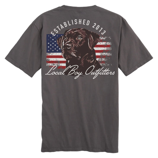 Patriotic Pup Short Sleeve Tee