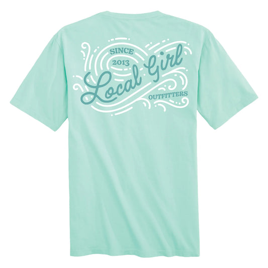 Local Girl LG Ocean Wave SS Tee