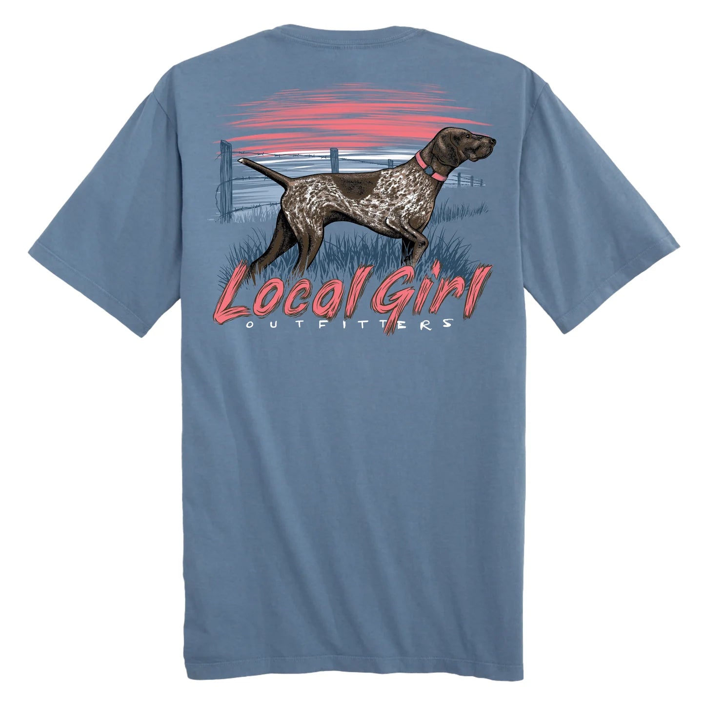 Local Girl LG GSP Sunset Short Sleeve Tee
