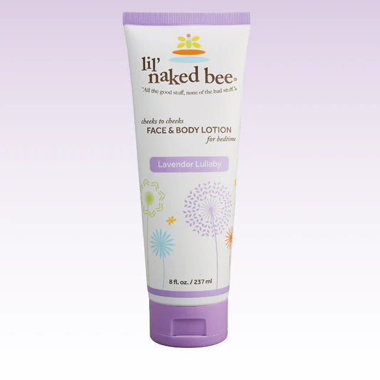 Lil Naked Bee, Face & Body Lotion, Lavender Lullaby