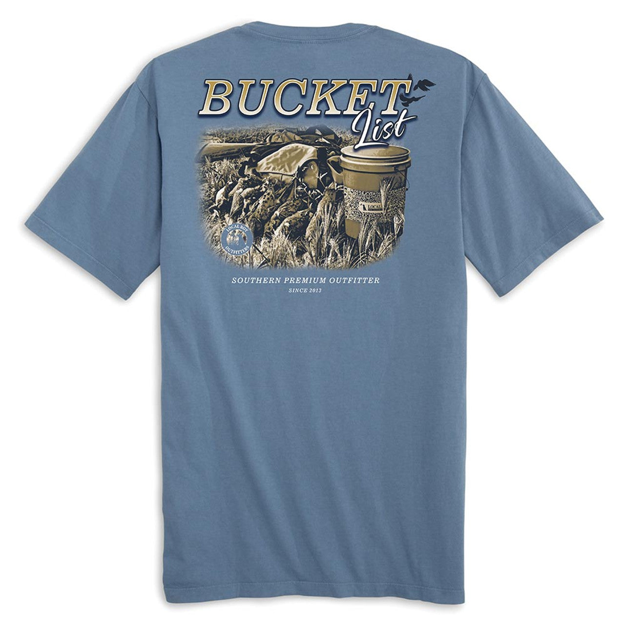 Bucket List Short Sleeve Tee, Slate